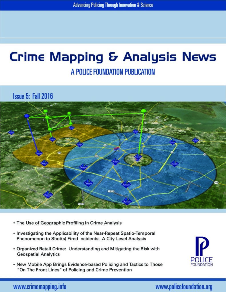 Crime mapping and analysis news issue 5