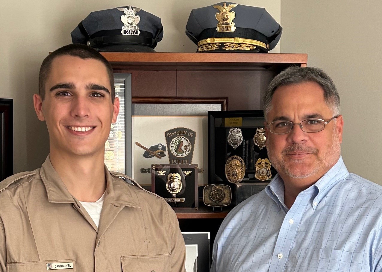 Humberto Cardounel and his son, Andrew